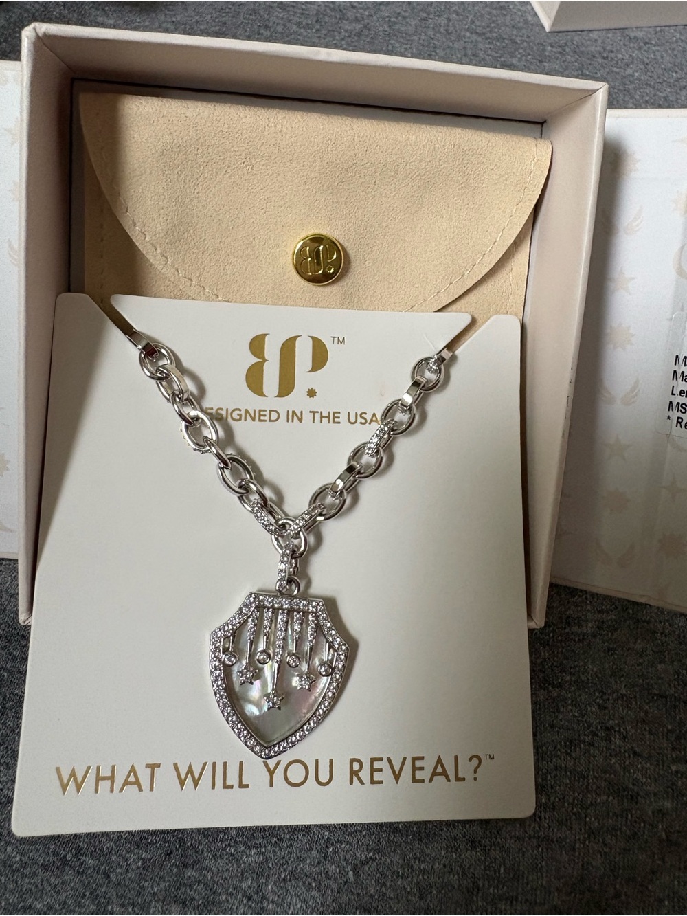 Pure of Heart Halo necklace